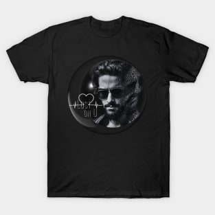 Lost on U Sad Boy Black and Grey T-Shirt